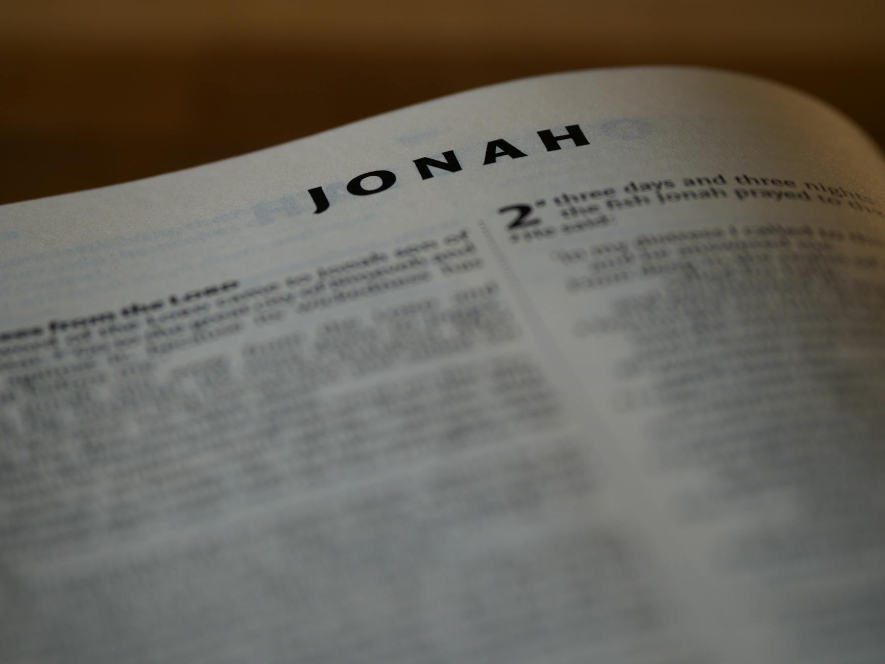 Life Lessons from Jonah